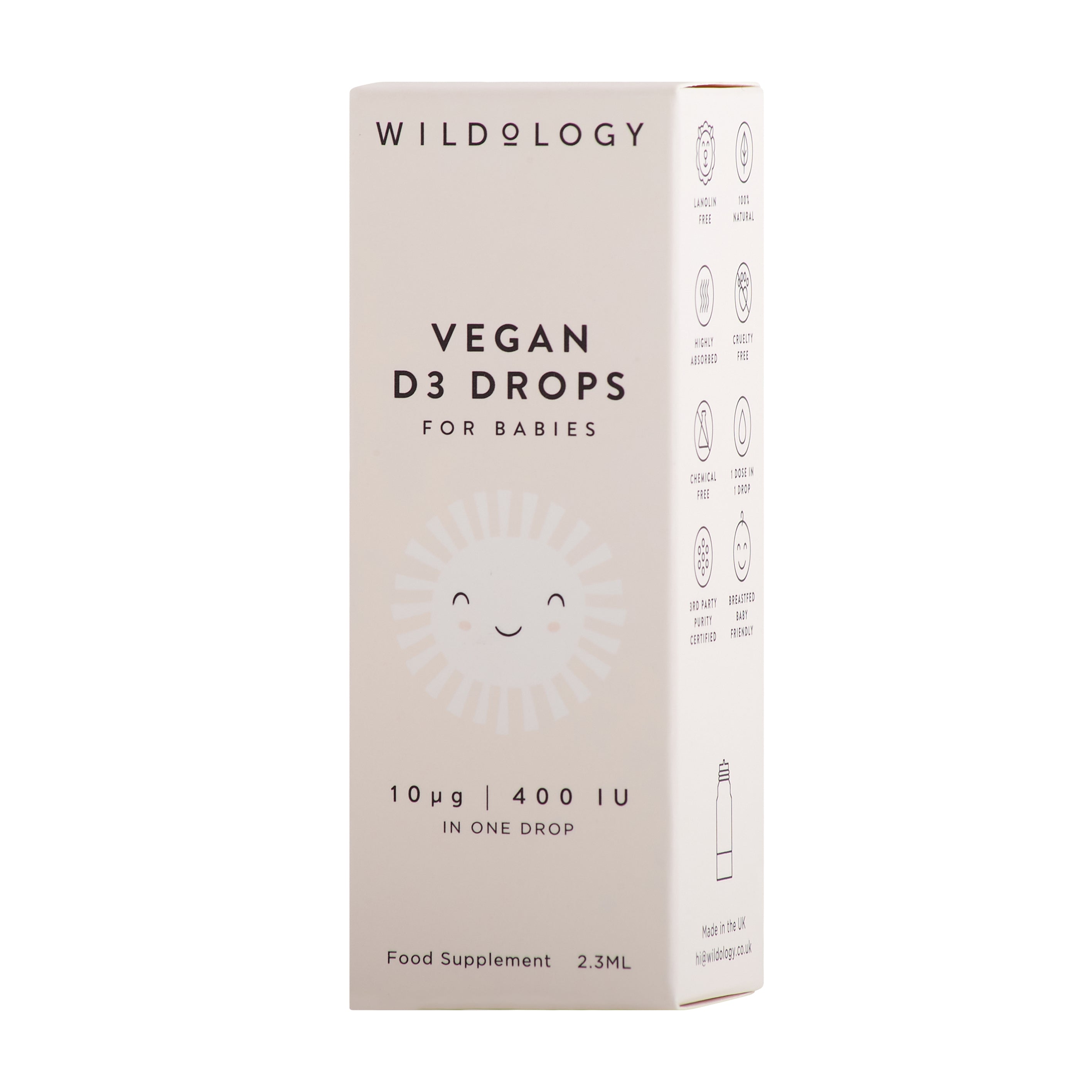 VEGAN D3 DROPS FOR BABIES